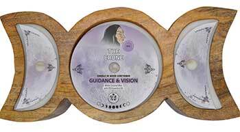 60 hr Crone Guidance & Vision triple moon candle