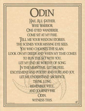 Odin poster